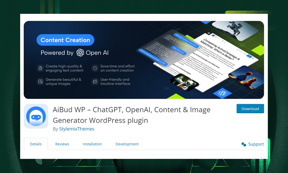 AiBud WordPress plugin